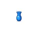 Squeaky Clean Blue Vase