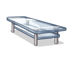 Squeaky Clean Glass Coffee Table