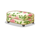 Floral Ottoman