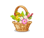 Spring Floral Basket