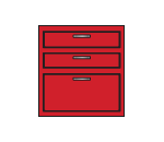 Akufig Combo Drawers