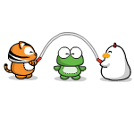 Rope Jumpping Friend Plushies