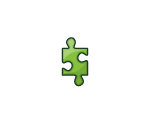 Green Puzzle Piece