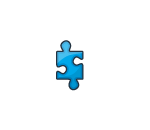 Blue Puzzle Piece