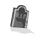 Spooky Old Tombstone