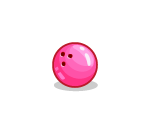 Glossy Pink Bowling Ball