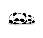 Sleepy Pandas Plushie