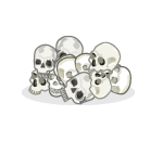 Pile of Cursed Skulls