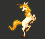 Flaming Unicorn