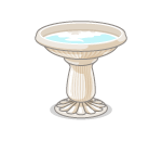 Stone Bird Bath