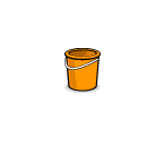 Orange Lunch Pail