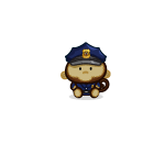 Deputy Flat Foot Plushie