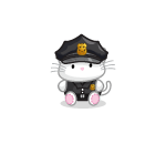 Police Kitty Plushie