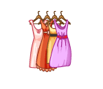 Hanging Pretty Dresses