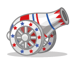 Patriotic Cannon (RARE)