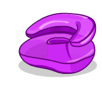 Inflatable Purple Pool Chair