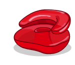 Inflatable Red Pool Chair