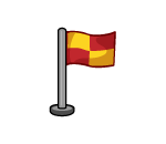 Soccer Flag Post