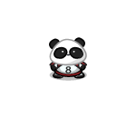 Panda Midfielder Player Plushie