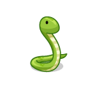Bright Green Snake