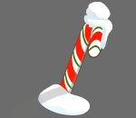 Candy Cane Post