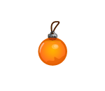 Orange Ornament