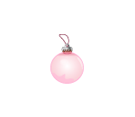 Powder Pink Ornament