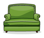 Green Comfy Armchair