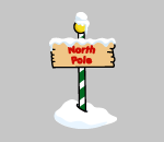 North Pole Sign