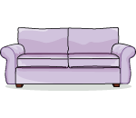 Lavender Loveseat