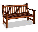 Cherry Wood Bench