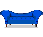 Blue Marie Sofa