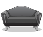 Charcoal Couch