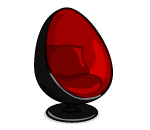 Egg Chair Of Gloom