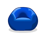 Blue Jelly  Couch