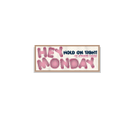 Hey Monday Locker Sticker