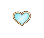 Birch Heart Mirror