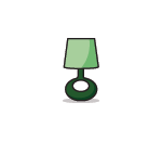 Green Portal Lamp