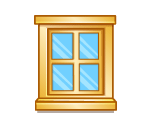 Solid Gold Window