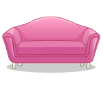 Pet & Barrel Rose Couch