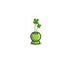 Small Vase of Clovers
