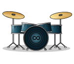 Hoobastank Drumset