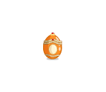 Jeweled Orange Egg