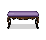 Amethyst Satin Stool