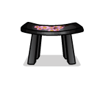 Lacquered Stool