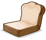 Slice-of-Bread Sofa