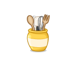 Lemon Utensil Jar