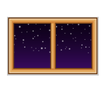 Starry Sky Window