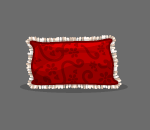 Victorian Ruby Pillow