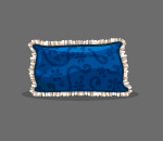 Victorian Sapphire Pillow